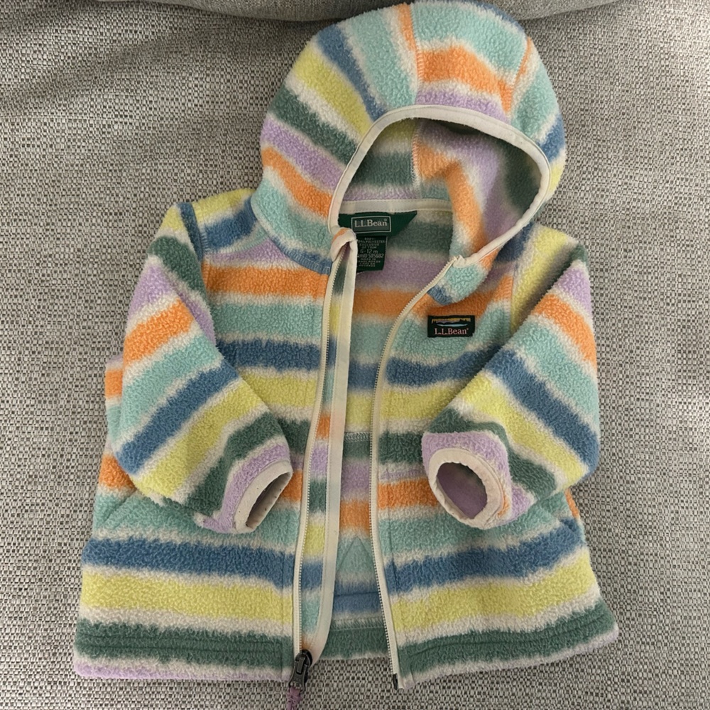 L.L. Bean 6-12m Baby Mountain Classic Fleece